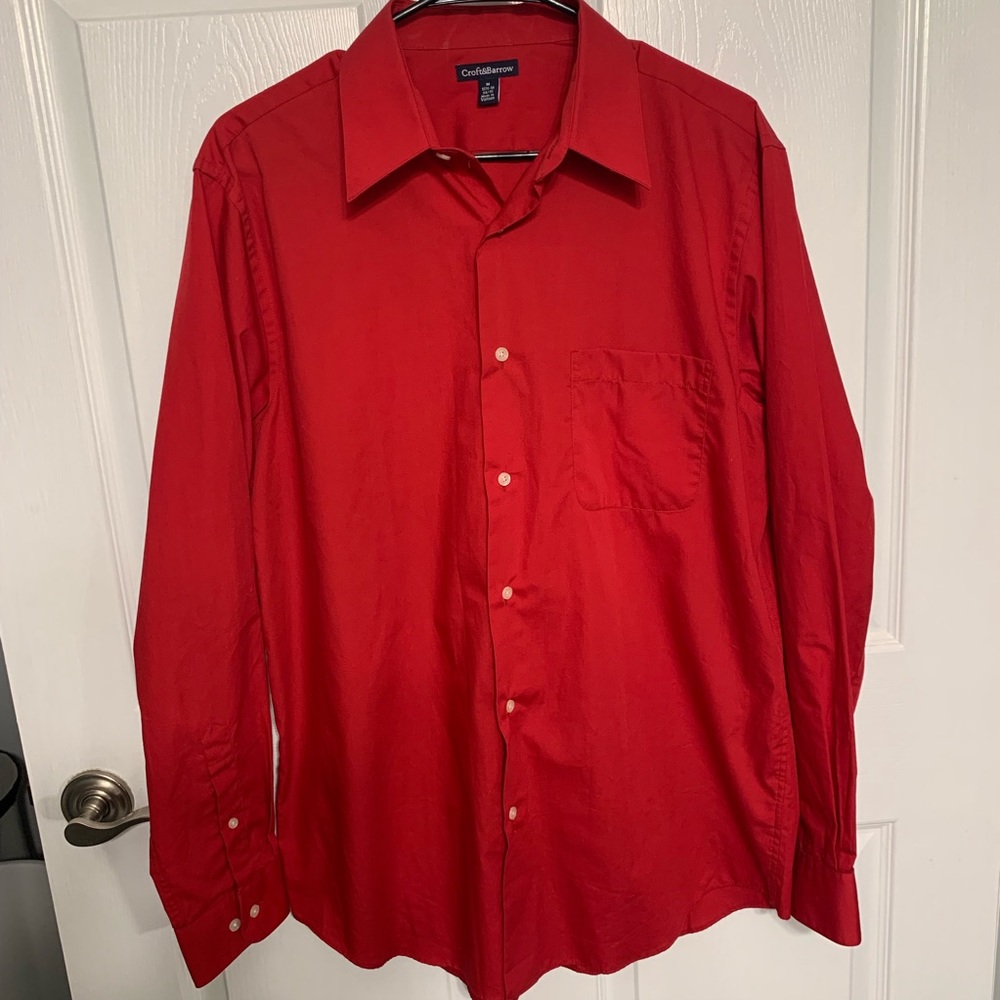 Croft & barrel men’s button down dress shirt